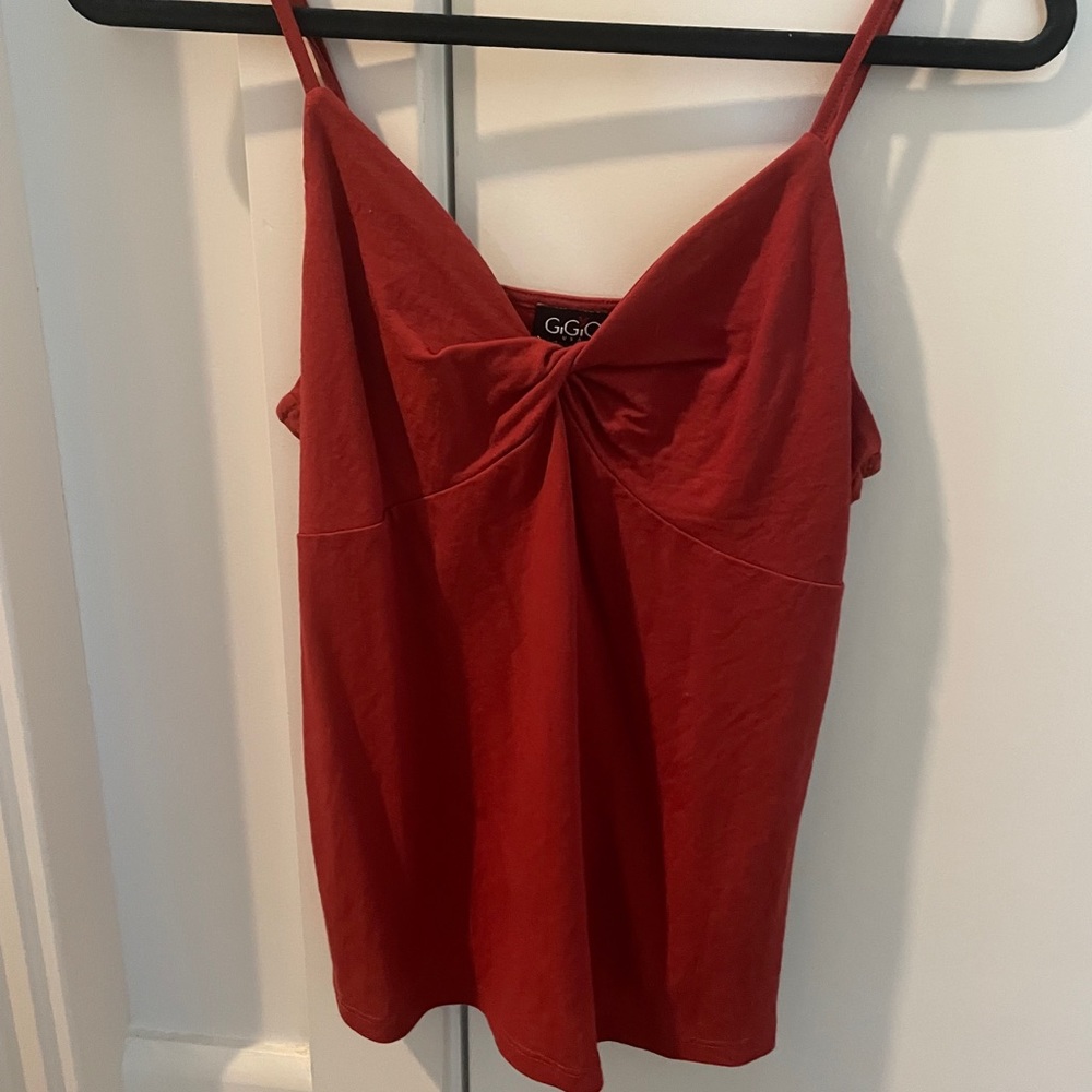 Red Twist Top